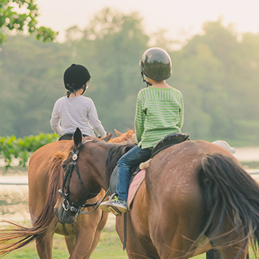 équitation enfant